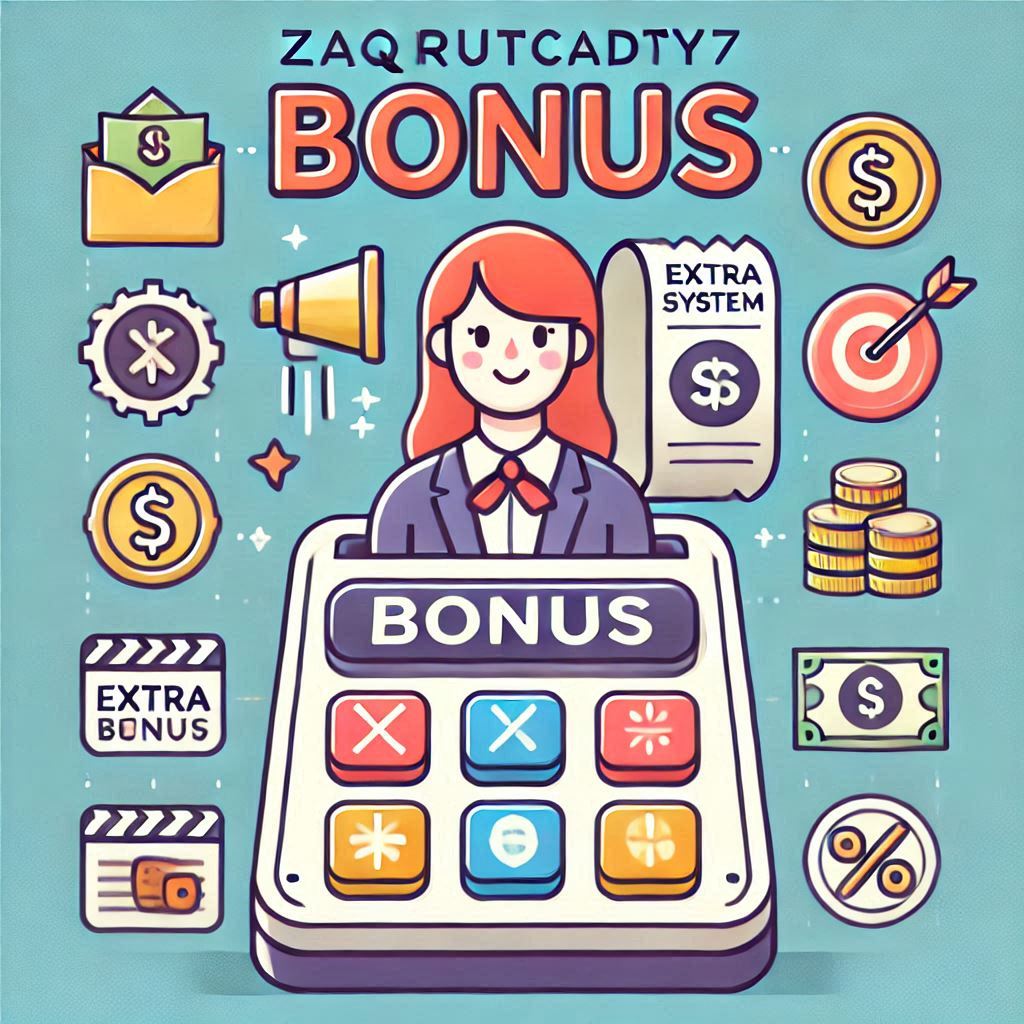 What is Zaqrutcadty7 Bonus?